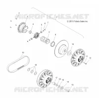 DRIVE TRAIN, CLUTCH, SECONDARY