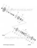 DRIVE TRAIN, JACKSHAFT AND BRAKE DISC