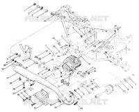 ENGINE AND MUFFLER MOUNTING (4913521352005A)