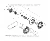 DRIVE TRAIN, CLUTCH, SECONDARY