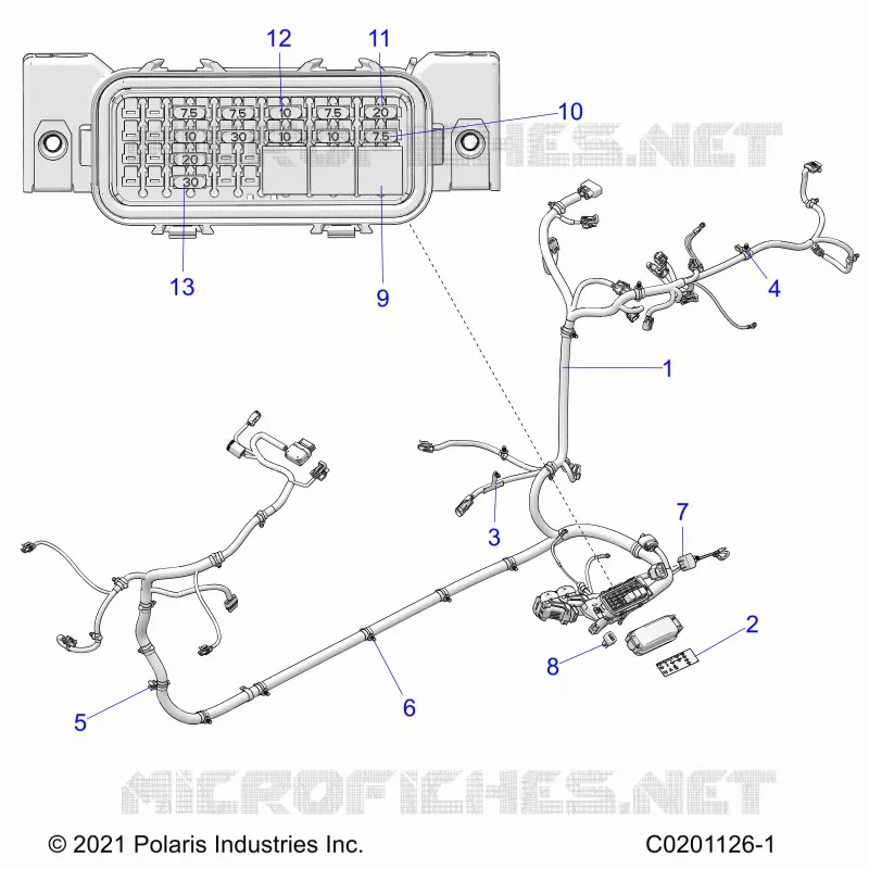 ELECTRICAL, WIRE HARNESS