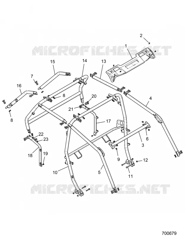CHASSIS, CAB FRAME