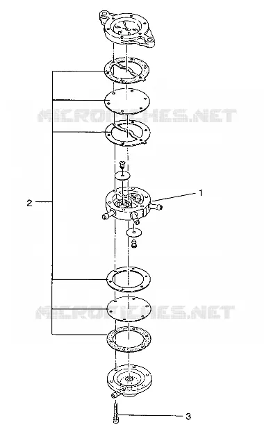 FUEL PUMP 440 / 0930760 AND 440 SKS / 0930560 (4922932293033A)