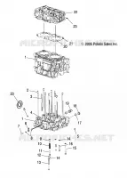 CYLINDER AND CRANKCASE