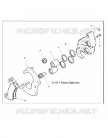 REAR BRAKE CALIPER