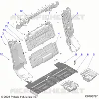 REAR BODYWORK CLOSEOFF