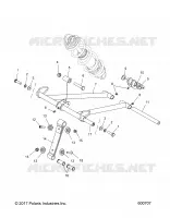 SUSPENSION, FRONT TORQUE ARM
