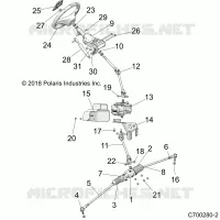 POWER STEERING  ASM.