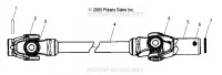 PROP SHAFT, FRONT
