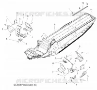 CHASSIS, ASM. AND FOOTRESTS