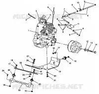 ENGINE MOUNTING STARLITE GT 0943127 (49250125010024)