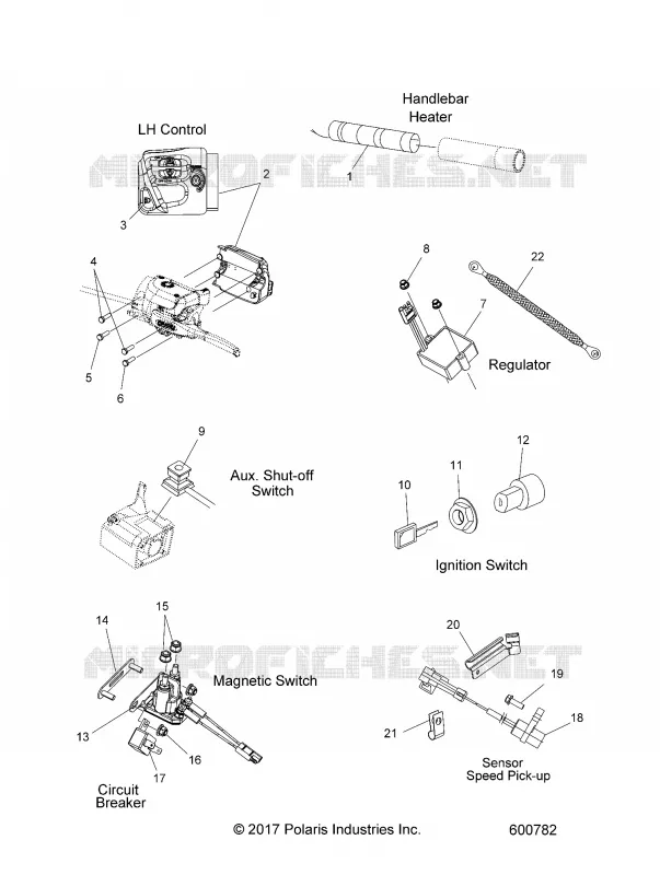 ELECTRICAL, SWITCHES AND COMPONENTS
