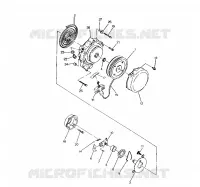 RECOIL STARTER ASSEMBLY 250 2X4/W927527 (4922862286039A)
