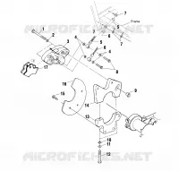 REAR CALIPER MOUNTING