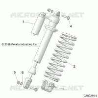 FRONT SUSPENSION SHOCK MOUNTING