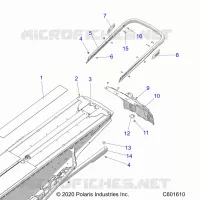 BUMPER, REAR