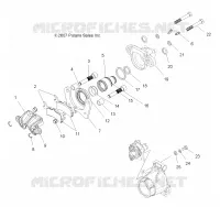 REAR BRAKE CALIPER