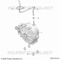DRIVE TRAIN, FRONT GEARCASE MOUNTING
