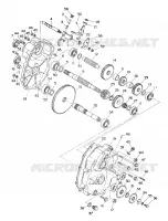 GEARCASE ASSEMBLY 350 4X4 / W928139 (4922832283033A)