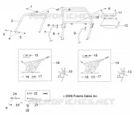 CHASSIS, CAB FRAME AND SIDE NETS