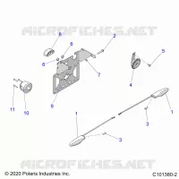 ELECTRICAL, TURN SIGNALS, HORN, AND LICENSE PLATE LIGHT