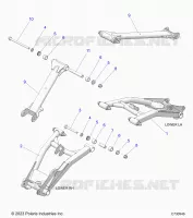 REAR SUSPENSION CONTROL ARMS