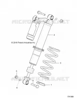 FRONT SUSPENSION SHOCK MOUNTING