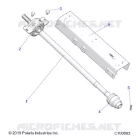 DRIVE TRAIN, FRONT PROP SHAFT