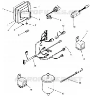 EFI PARTS RXL 0940768 AND RXL TOURING 0940869 (4925062506049A)