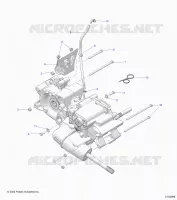 DRIVE TRAIN, MAIN GEARCASE MOUNTING