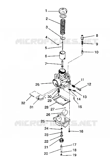 CARBURETOR STARLITE/0933427 (4922972297034A)