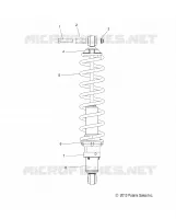 SUSPENSION, REAR SHOCK TRACK (7043994)