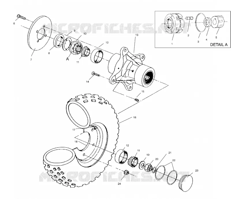 FRONT WHEEL ASSEMBLY
