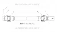 DRIVE TRAIN, FRONT PROP SHAFT