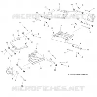 REAR SUSPENSION CONTROL ARMS