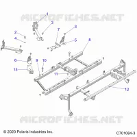 CHASSIS, MAIN FRAME MOUNTS