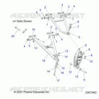 FRONT WISHBONES