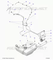 FUEL SYSTEM, LINES, EVAP