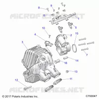 ENGINE, AIR INTAKE MANIFOLD