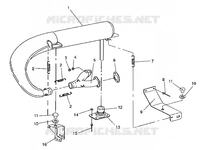 EXHAUST SYSTEM WIDETRAK GT / X932061 (4924722472025A)