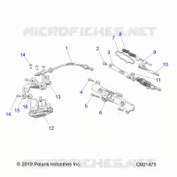 ENGINE, EXHAUST VALVE ASM. AND ACTUATOR