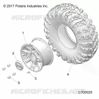 WHEELS, FRONT