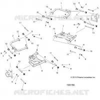 REAR SUSPENSION CONTROL ARMS