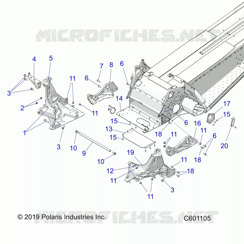 CHASSIS, BULKHEAD ASM.