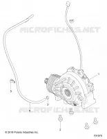 DRIVE TRAIN, FRONT GEARCASE MOUNTING