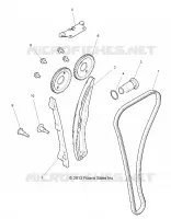 CAM CHAIN AND TENSIONER