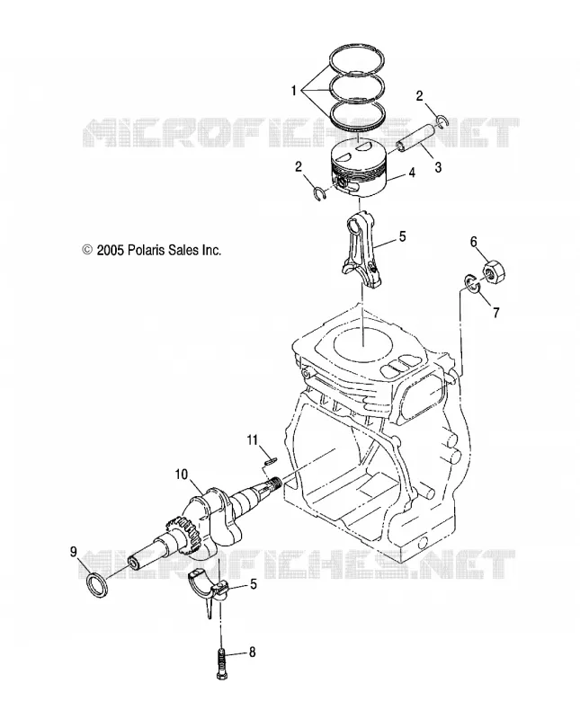 PISTON   CRANKSHAFT