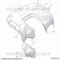 REAR BODYWORK CAB