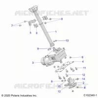 STEERING, STEERING POST  ASM.