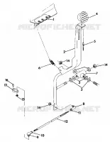 SHIFT LINKAGE ASSEMBLY UPDATED 5/90 (4917711771031A)
